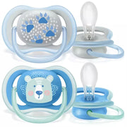 Avent 2 Chupetes Ultra Air 6 - 18M Mix / Patitas & Oso - Farmacias Arrocha