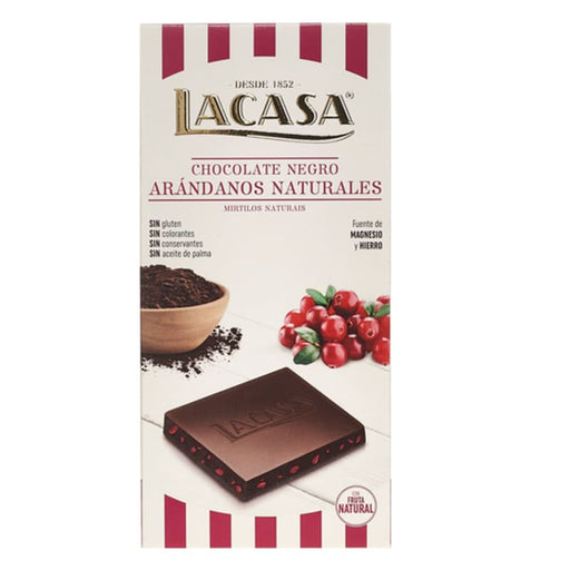 Choco Negro Lcas Arandanos Nat 100G - Farmacias Arrocha