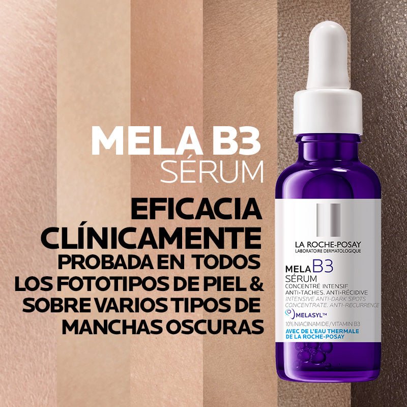 新品LA ROCHE-POSAY MELA B3 SERUM 30ml La Roche Posay Mela B3 Serum Anti Manchas Con Niacinamida 30ml