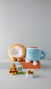 Hallmark Par de peluche magnético grande Better Together Donut y café, 12" - Farmacias Arrocha