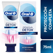 Pasta de dientes Oral - B Encías detox Protección Completa Microespuma con Flúor 75 ml - Farmacias Arrocha