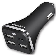 Chargeworx Adaptador Para Auto 3 Entrada USB Y Tipo C - Farmacias Arrocha
