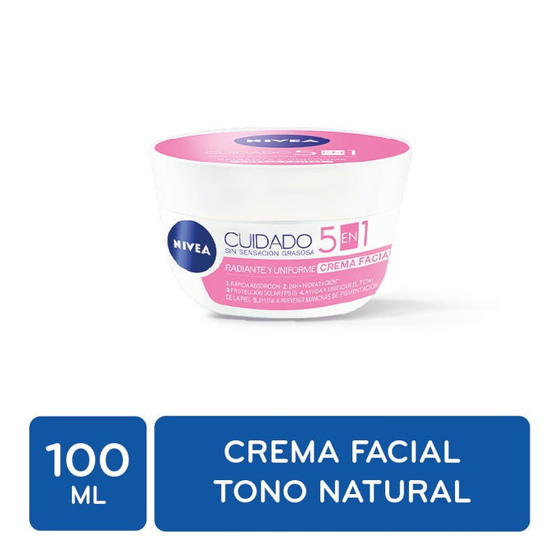 Nivea Cuidado Aclarado Natural 100Ml - Farmacias Arrocha