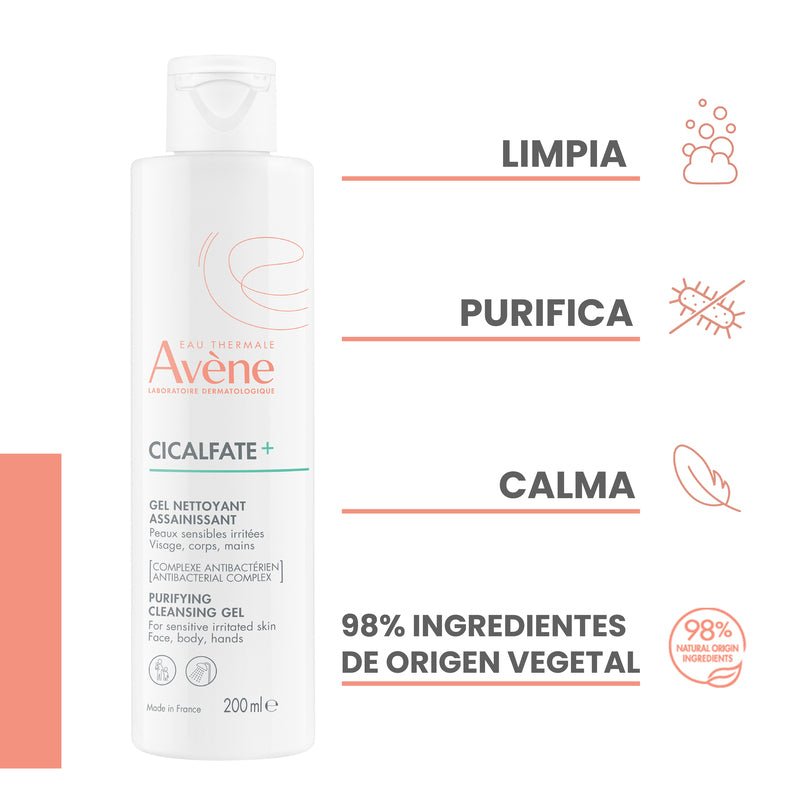 Avene Cicalfate Gel Limpiador Purificante - Farmacias Arrocha
