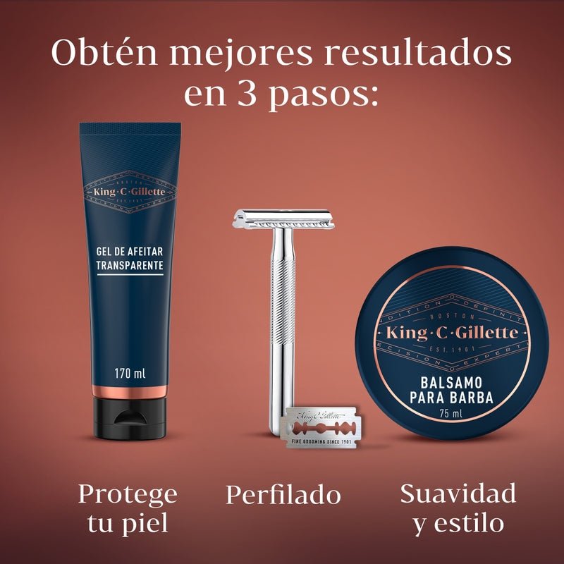 Gel para Afeitar King C. Gillette, 170ml - Farmacias Arrocha