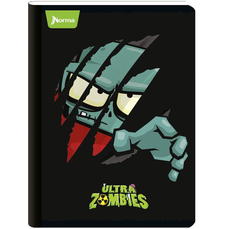 Norma Cuaderno Cosido Grande Doble Raya 200 Pag Ultrazombies - Farmacias Arrocha