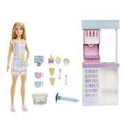 Barbie Profesiones Set de Juego Heladería Con Muñeca - Farmacias Arrocha