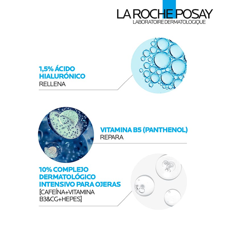La Roche Posay Serum de Ojos Hyalu B5 15ml - Farmacias Arrocha