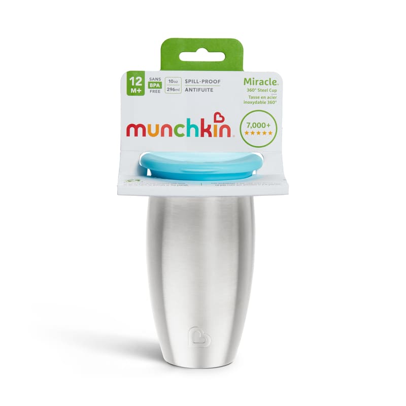 Munchkin Vaso De Metal 10Oz - Farmacias Arrocha