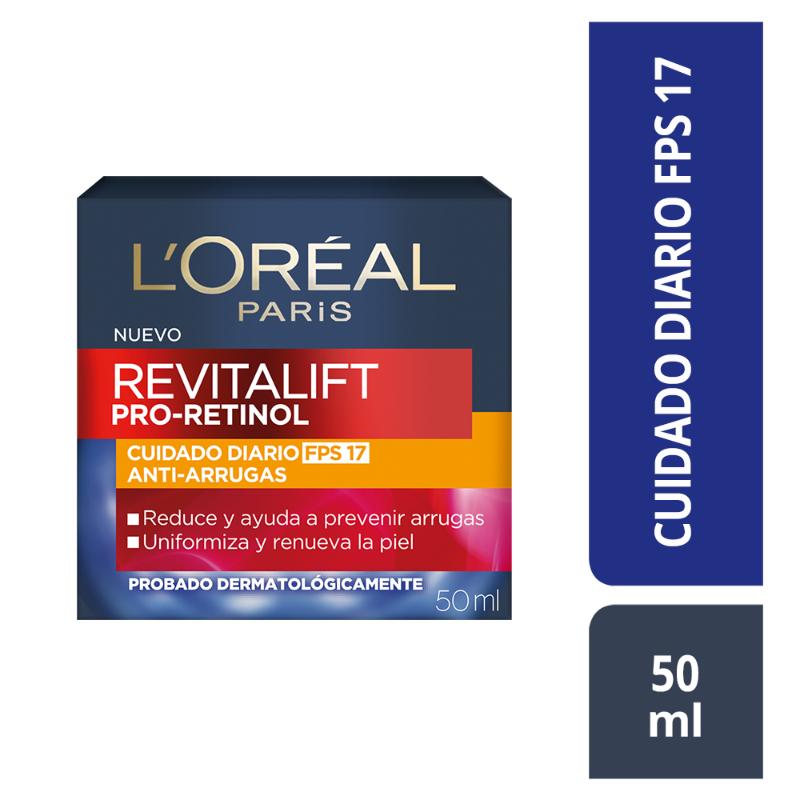 Crema Día Retinol L'Oréal París Revitalift 50 Ml - Farmacias Arrocha