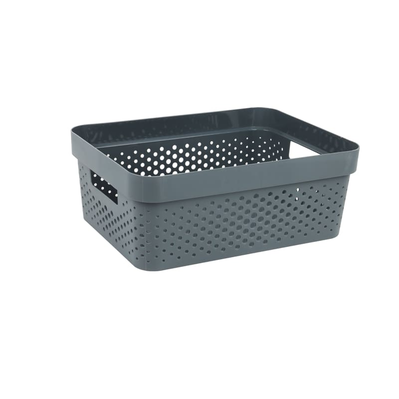 Tengone Cesta De Almacenamiento 12L Gris - Farmacias Arrocha