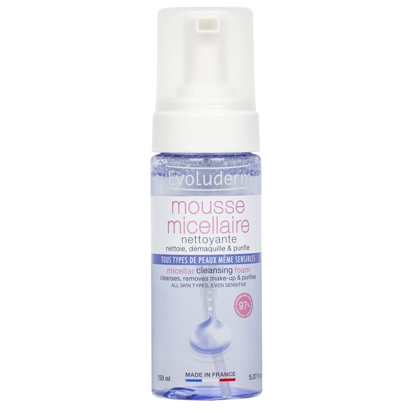 Evoluderm Micellar Cleansing Foam 150Ml - Farmacias Arrocha