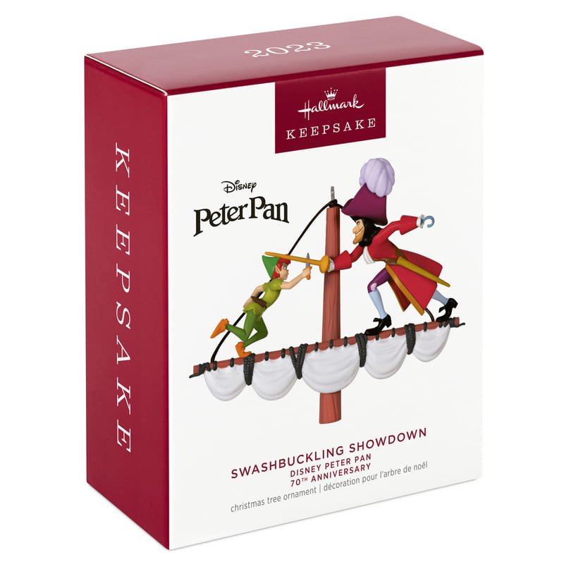 Hallmark Ornamento Peter Pan Enfrentamiento Capa Y Espada - Farmacias Arrocha
