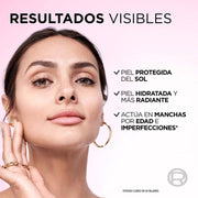 Crema Hidratante Facial Día L'Oréal Paris Glycolic Bright Antimanchas Ácido Glicólico y Niacinamida 50 ml - Farmacias Arrocha