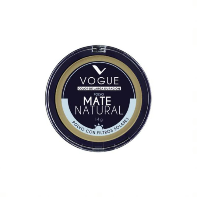 Vogue Polvo Compacto Mate Natural Con ácido Hialurónico - Farmacias Arrocha