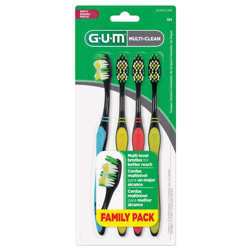 Gum Multi - Clean Mtb 4Ct Retail - Farmacias Arrocha