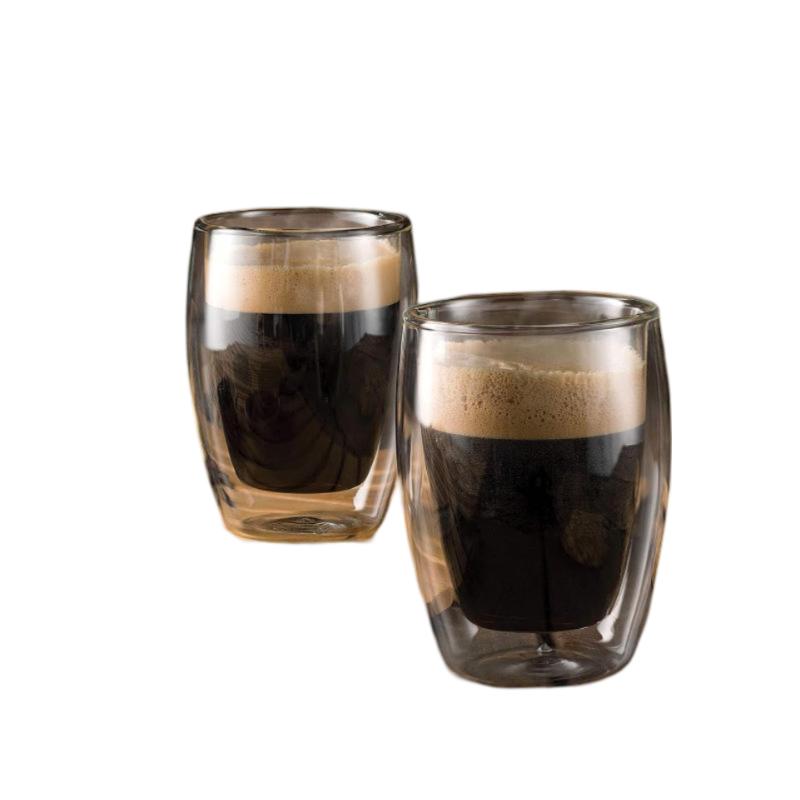 Set De 2 Vasos De Doble Cristal Para Bebidas Calientes 350Ml - Farmacias Arrocha