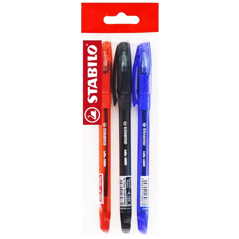 Stabilo Bolígrafo Punta Fina 3Pack - Farmacias Arrocha