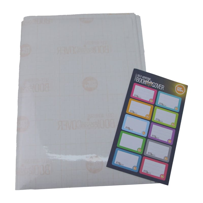 Top Team Pvc Clear Self Adhesive Book Cover - Farmacias Arrocha