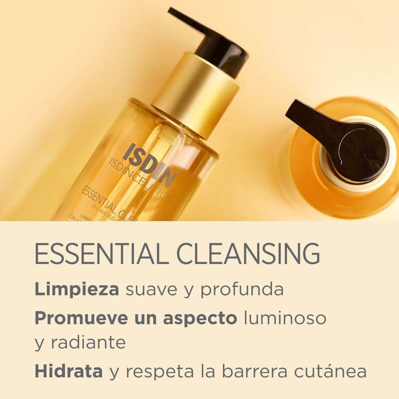 Isdin Isdinceutics Essential Cleansing Oil To Milk 200Ml