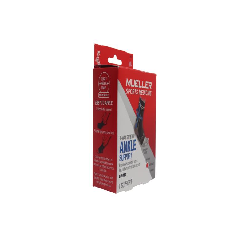 Mueller Sports Tobillera Elastica De 4 Vias (Sm/Md) - Farmacias Arrocha