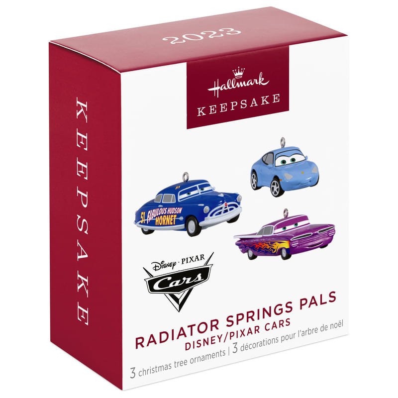Hallmark Ornamento Mini Cars Radiator Springs Pals 3Pzas - Farmacias Arrocha