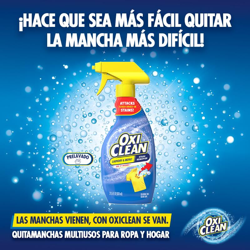 Oxiclean Removedor De Manchas En Spray Líquido - Farmacias Arrocha
