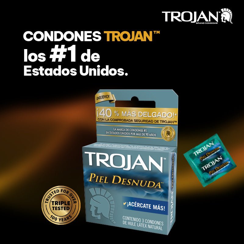 Trojan Piel Desnuda - Farmacias Arrocha