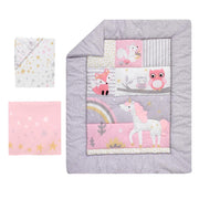 Lambs Iny Ropa Para Cuna Set 3 Pzas Rosa - Farmacias Arrocha