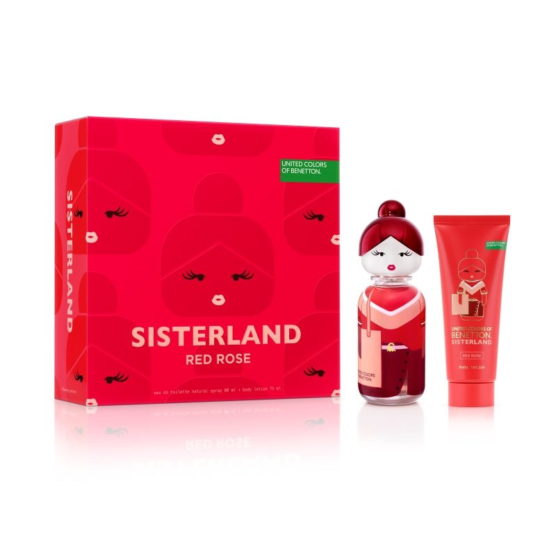 Benetton Sisterland Red Edt80Ml+Bl75Ml 24 - Farmacias Arrocha