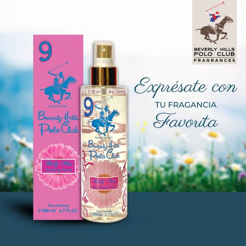 Beverly Hills Polo Club Women Body Mist 9 BL 200ML - Farmacias Arrocha