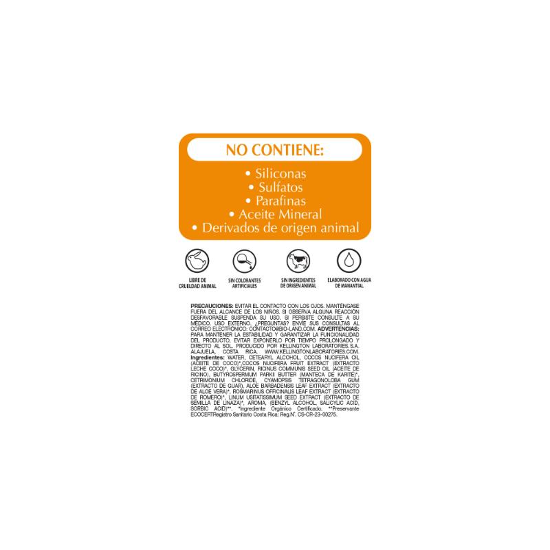 Bioland Crema Rizos Leche de Coco 200Ml - Farmacias Arrocha