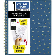 Mead Five Star Ntbk 1Sub Style 11In 80Ct - Farmacias Arrocha