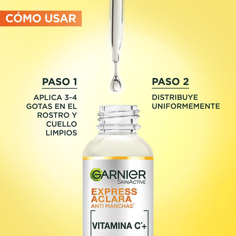 Serum Antimanchas Garnier Express Aclara Vitamina C 30 Ml - Farmacias Arrocha