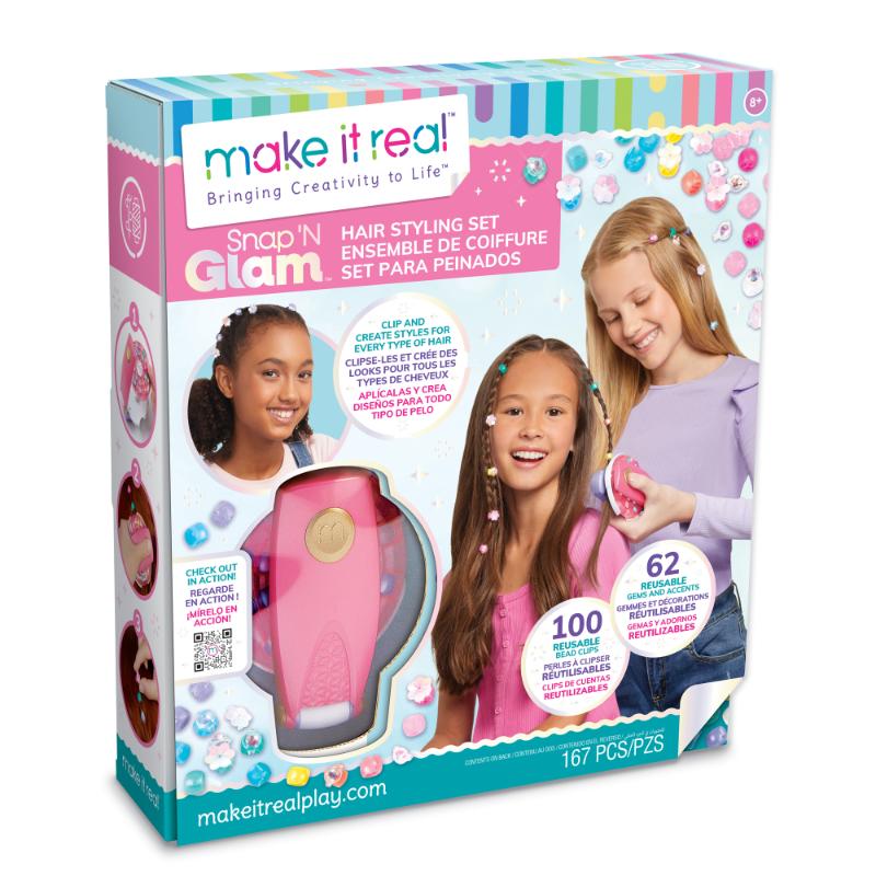 Make It Real Conjunto de accesorios para el cabello Cool Clips - Farmacias Arrocha