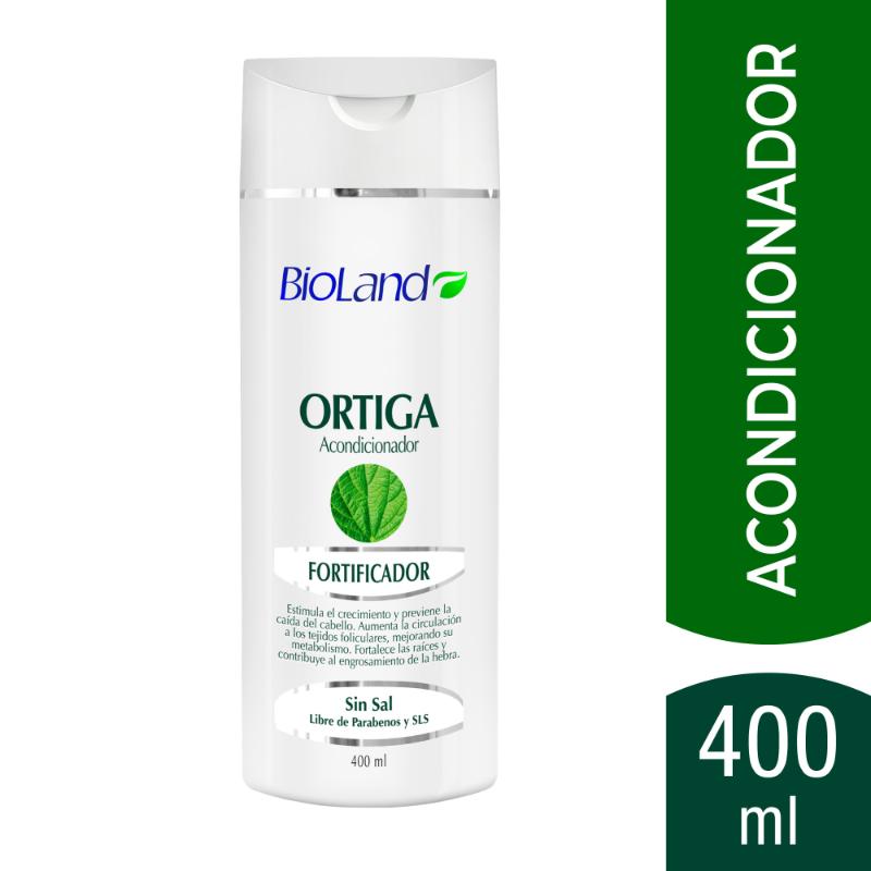 Bioland Acondicionador Fortificador Ortiga 400Ml - Farmacias Arrocha