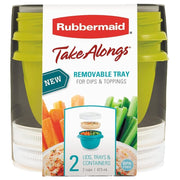Rubbermaid Set De 2 Contenedores Para Alimentos 6Pzas - Farmacias Arrocha