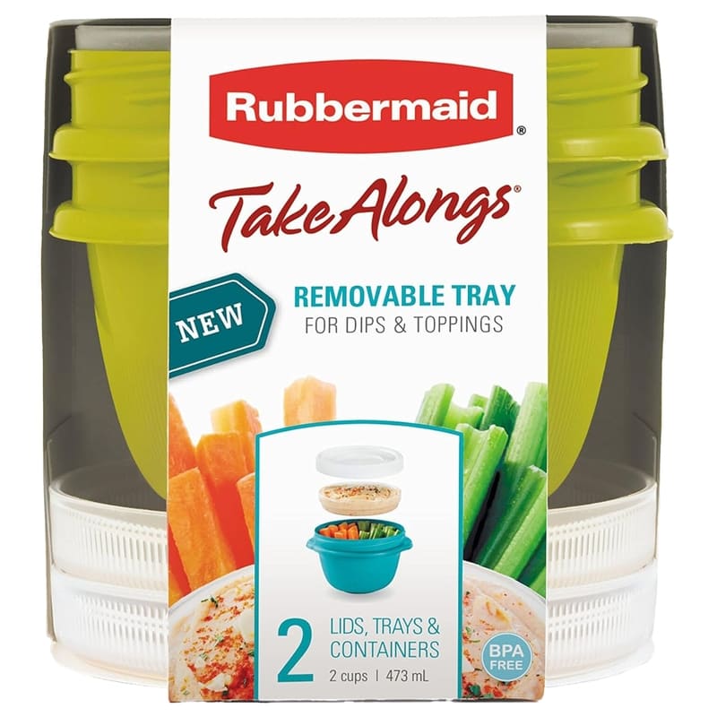 Rubbermaid Set De 2 Contenedores Para Alimentos 6Pzas - Farmacias Arrocha