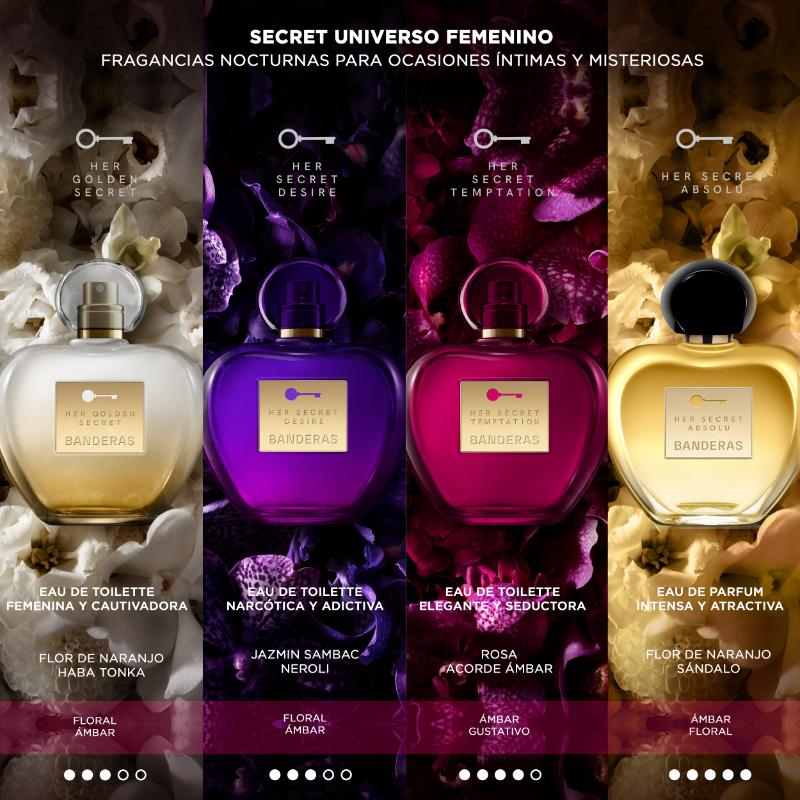 Banderas Her Secret Absolu Edp - Farmacias Arrocha