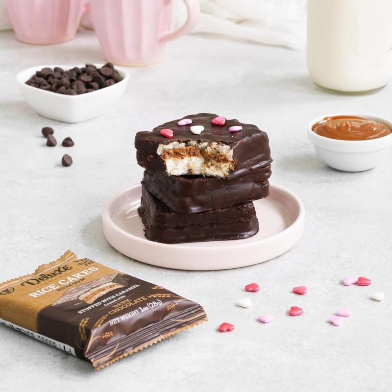 Rice cake & Harry③ Deluxe Rice Cake Caramel & Dark - Farmacias Arrocha