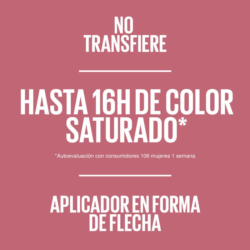 Labial Líquido Maybelline Ny Matte Ink - Farmacias Arrocha