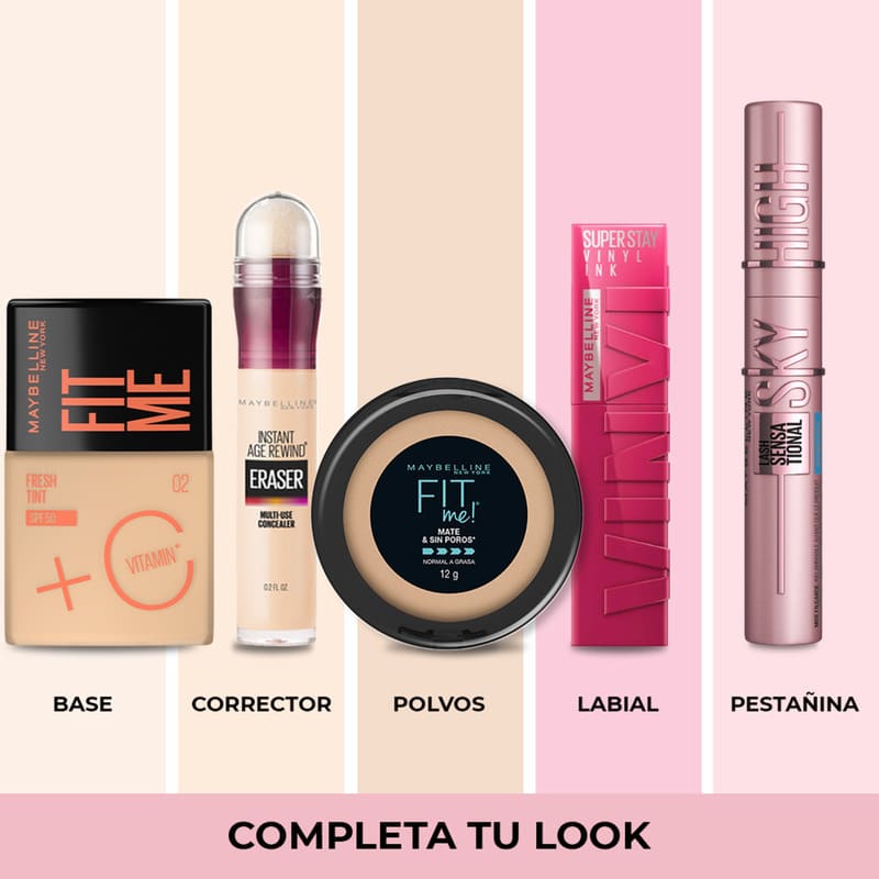 Base De Maquillaje Maybelline Ny Fit Me Fresh Tint Spf50 - Farmacias Arrocha