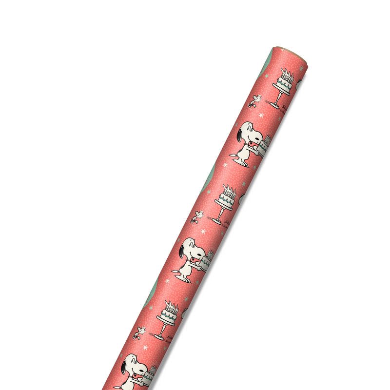 Hallmark Papel De Regalo Peanuts Snoopy Happy Birthday 25Ft² - Farmacias Arrocha