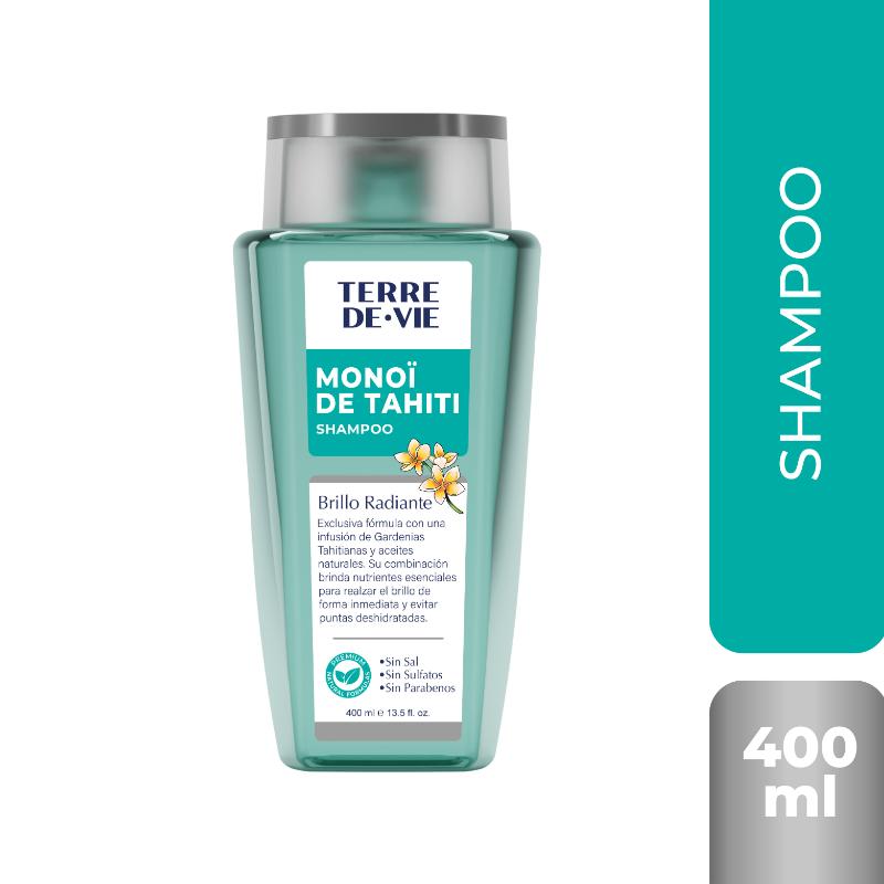 Terre De Vie Shampoo Monoi de Tahití Brillo Radiante 400Ml