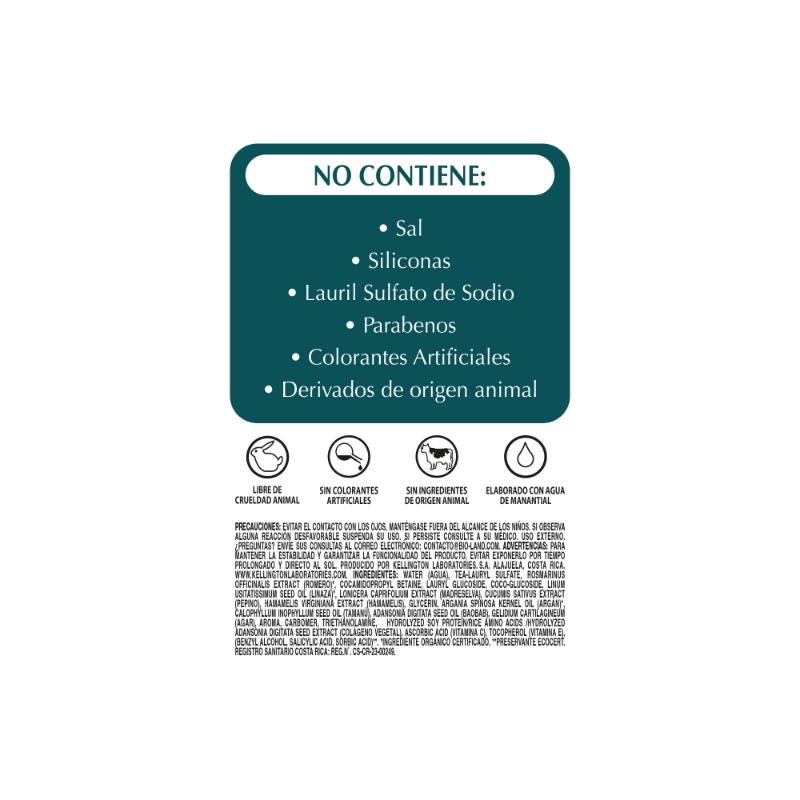 Bioland Shampoo Control Caída Romero 400Ml - Farmacias Arrocha