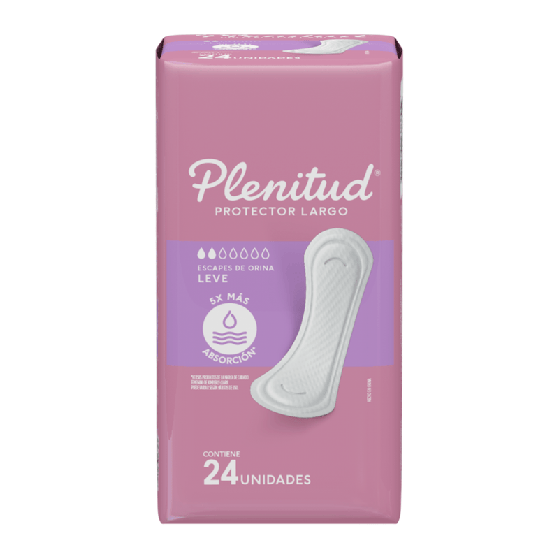 Protectores para Incontinencia Urinaria Plenitud Femme 24U - Farmacias Arrocha