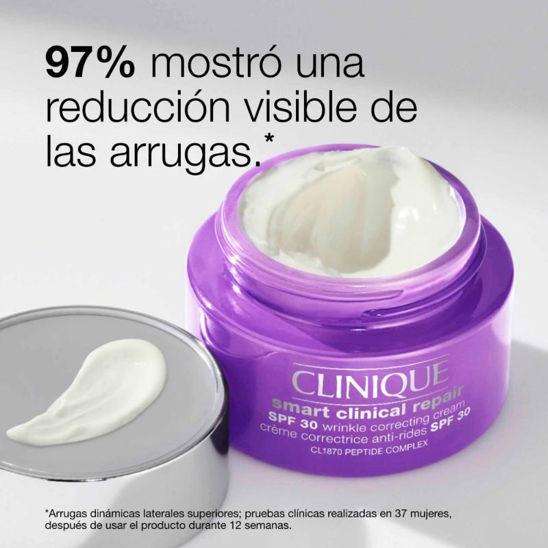 Clinique Crema Humectante Smart Clinical Repair™ Antiarrugas Spf 30 50 Ml - Farmacias Arrocha
