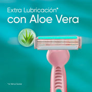 Máquina de afeitar para Mujer Gillette Venus Sensitive para Piel Sensible 2 uds - Farmacias Arrocha