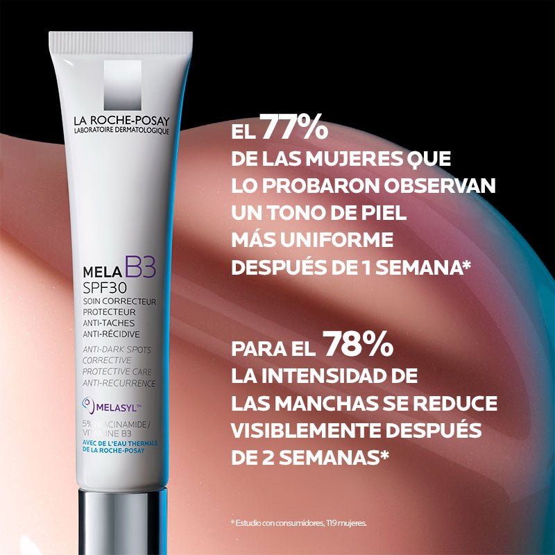 La Roche Posay Crema Facial Anti manchas Mela B3 SPF 30 40ml - Farmacias Arrocha