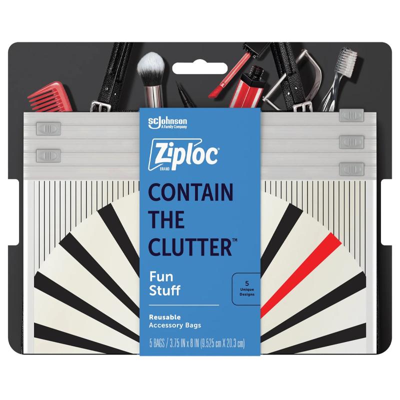 Ziploc Bolsas Reutilizabes Para Accesorios 5Pzas - Farmacias Arrocha